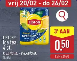 ALDI Lipton ice tea aanbieding