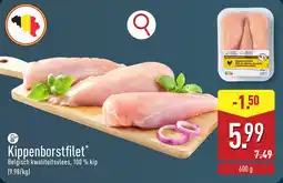 ALDI Kippenborstfilet aanbieding