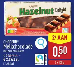 ALDI Choceur Melkchocolade aanbieding
