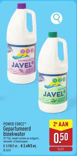 ALDI Power force geparfumeerd bleekwater aanbieding