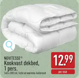 ALDI Novitesse kookvast dekbed aanbieding