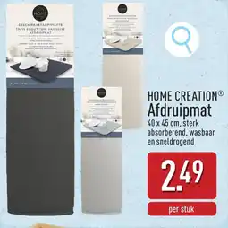 ALDI Home creation afdruipmat aanbieding