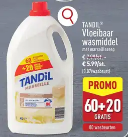 ALDI Tandil vloeibaar wasmiddel aanbieding