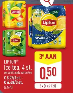 ALDI Lipton ice tea aanbieding