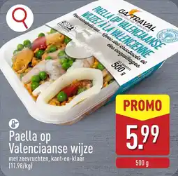 ALDI Paella op valenciaanse wijze aanbieding