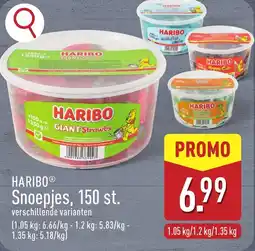 ALDI Haribo snoepjes aanbieding