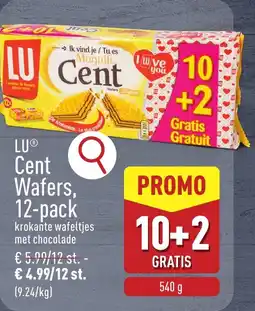 ALDI LU Cent Wafers aanbieding