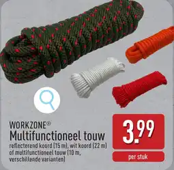 ALDI Workzone multifunctioneel touw aanbieding