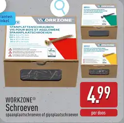 ALDI Workzone schroeven aanbieding