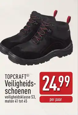 ALDI Topcraft veiligheids schoenen aanbieding