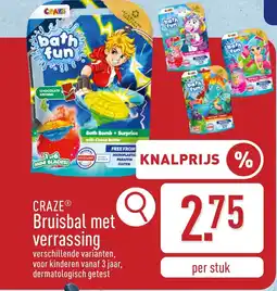 ALDI Craze bruisbal met verrassing aanbieding