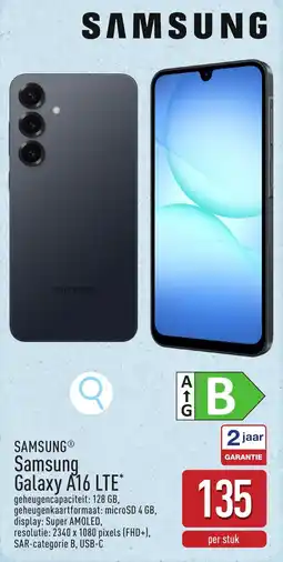 ALDI Samsung Galaxy A16 LTE aanbieding