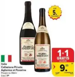 Carrefour Market Italie Collezione Privata Aglianico et Pecorino aanbieding