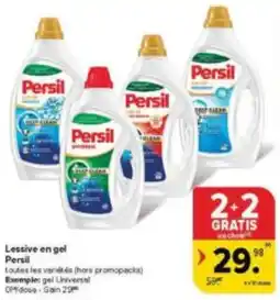 Carrefour Market Lessive en gel Persil aanbieding