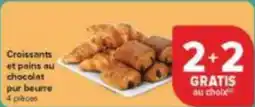 Carrefour Market Croissants et pains au chocolat pur beurre aanbieding