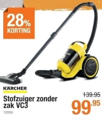 Cevo Karcher Stofzuiger zonder zak VC3 aanbieding