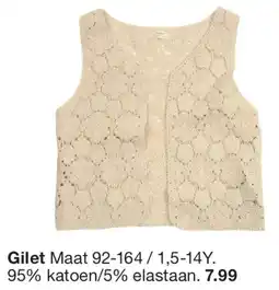 Zeeman Gilet aanbieding