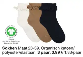 Zeeman Sokken aanbieding