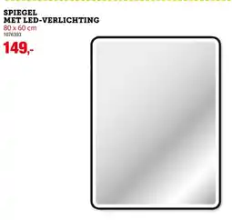 Hubo Spiegel met Led Verlichting aanbieding