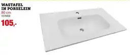 Hubo Wastafel in Porselein aanbieding