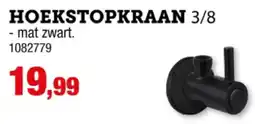 Hubo Hoekstopkraan 3/8 aanbieding