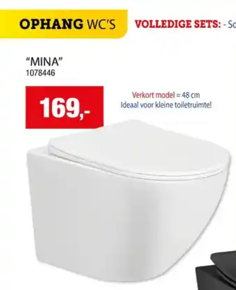 AquaTrends Ophang WC's Mina