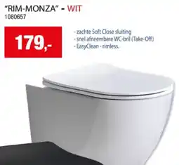 Hubo AquaTrends Ophang WC's Rim Monza aanbieding