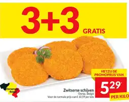 Intermarché ZwitsersZwitserse schijven Oorsp.: België Schijven aanbieding
