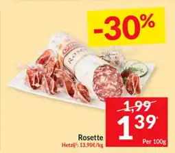 Intermarché Rosette aanbieding