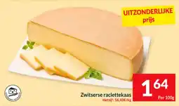 Intermarché Zwitserse RaclettekaaZwitserse raclettekaas Hetzij: 16,40€/kg aanbieding