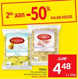 Intermarché Voltan Verse gevulde pasta aanbieding