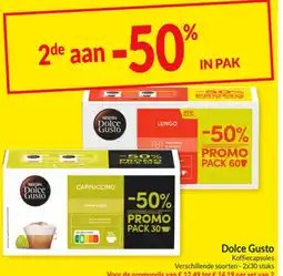 Intermarché Dolce Gusto Koffiecapsules aanbieding