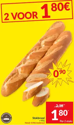 Intermarché Stokbrood aanbieding