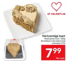 Intermarché Hartvormige taart Mokkaboterroom- aanbieding