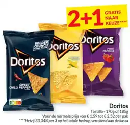Intermarché Doritos tortilla aanbieding