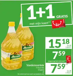 Intermarché Vandemoortele Frituurolie Original aanbieding