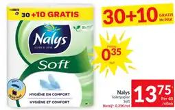 Intermarché Nalys Toiletpapier Soft aanbieding