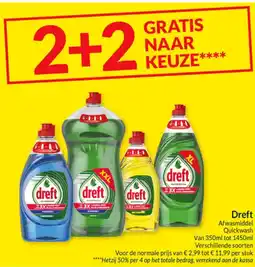 Intermarché Dreft Afwasmiddel aanbieding