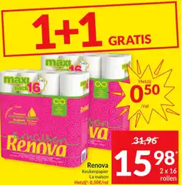 Intermarché Renova Keukenpapier La maison aanbieding