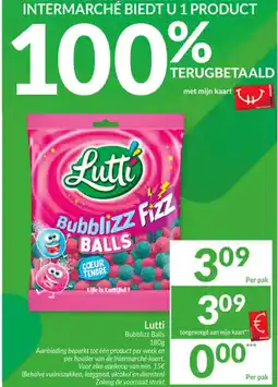 Intermarché Lutti Bubblizz Balls aanbieding
