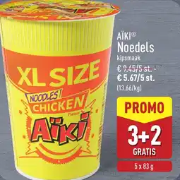 ALDI AÏKI Noedels aanbieding