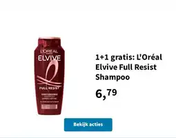 Plein.nl L'oréal elvive full resist shampoo aanbieding
