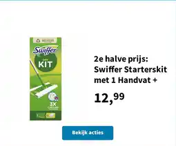 Plein.nl Swiffer starterskit met 1 handvat + aanbieding