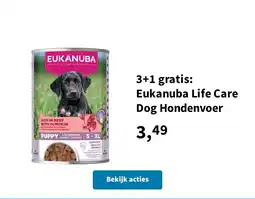 Plein.nl Eukanuba life care dog hondenvoer aanbieding