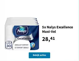 Plein.nl 5x nalys excellence maxi vel aanbieding