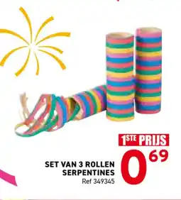 Trafic Set van 3 rollen serpentines aanbieding