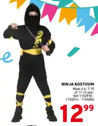 Ninja kostuum