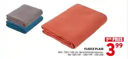 Trafic Fleece plaid aanbieding