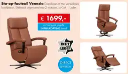 Woonsquare Sta-op-fauteuil Venezia aanbieding
