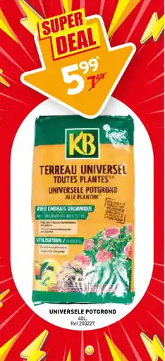 Trafic Universele potgrond aanbieding